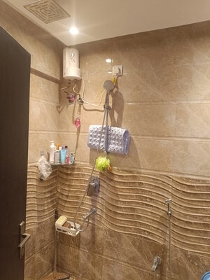 Bathroom in 2 BHK Apartment at Neighbourhood Society, Malad East – for Rent