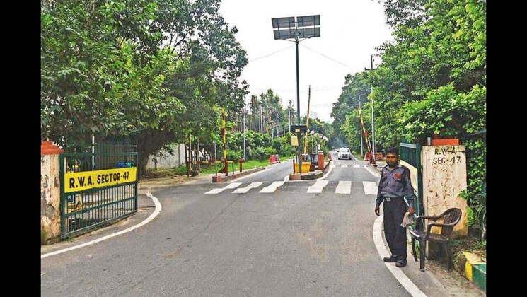 Exterior View, sector 47  1215 Sq.Ft. Plot In Sector 47 Noida 9545980