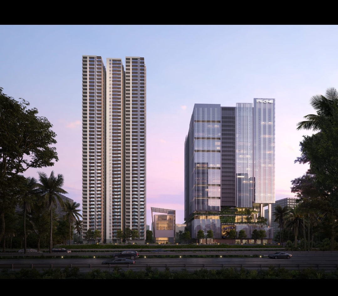 4 BHK Apartment For Sale in R One Diamond Tower 