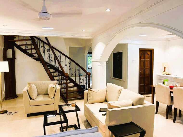 Living Room, premal-apartment 3.5 Bedroom 2200 Sq.Ft. Apartment In Santacruz West Mumbai 9564415