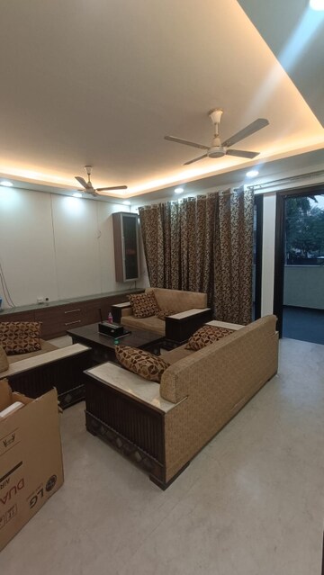 Living Room in 3 BHK Builder Floor at Kalkaji – for Rent