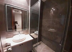 Attached Bathroom in 3 BHK Builder Floor at Greater Kailash I – for Rent