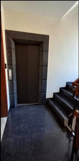 Staircase in 3 BHK Builder Floor at Greater Kailash I – for Rent