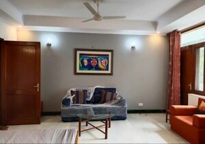 Living Room in 3 BHK Builder Floor at Kalkaji – for Rent