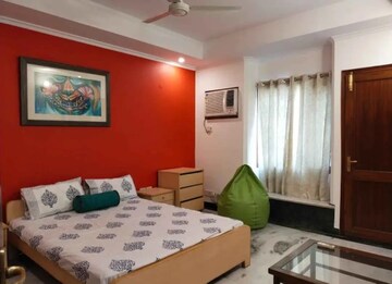 Bedroom in 3 BHK Builder Floor at Kalkaji – for Rent