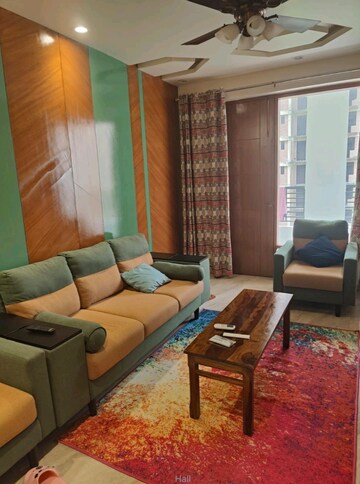 Living Room in 4 BHK Apartment at Puri Aman Vilas, Sector 89 – for Rent