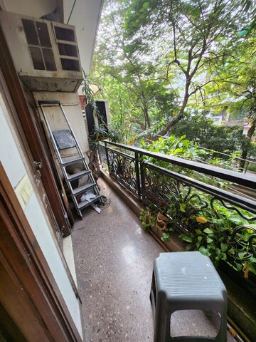 Balcony in 3 BHK Builder Floor at RWA Chittaranjan Park Block R, Chittaranjan Park – for Rent