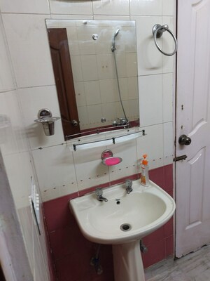 Bathroom in 3 BHK Builder Floor at Uday Park – for Rent