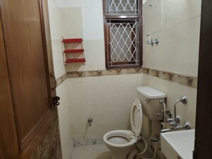 Bathroom in 3 BHK Builder Floor at Uday Park – for Rent
