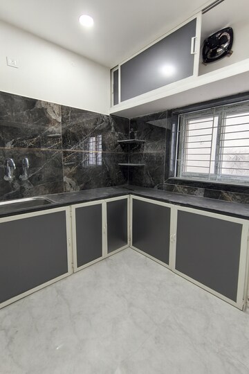 Kitchen in 2 BHK Builder Floor at Manikonda – for Rent