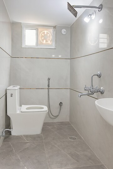 Bathroom in 2 BHK Builder Floor at Manikonda – for Rent