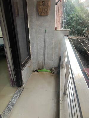 Balcony in 3 BHK Builder Floor at Uday Park – for Rent