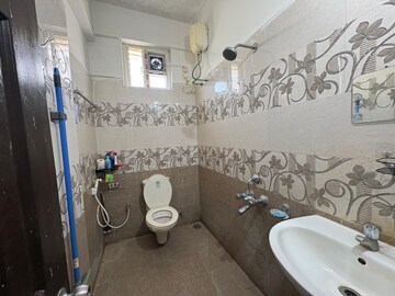 Bathroom in 3 BHK Builder Floor at Gachibowli – for Rent