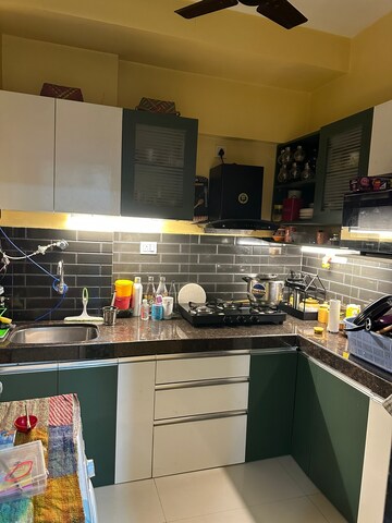 Kitchen in 1 BHK Apartment at Crystal Armus, Chembur – for Sale