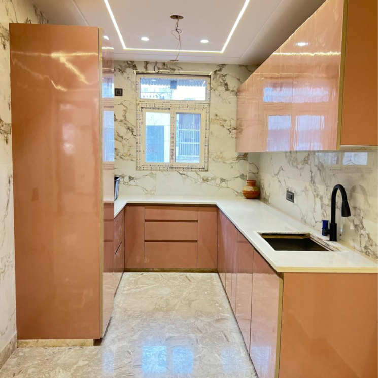 Kitchen, shalimar-bagh-bh-west-block-rwa 3 Bedroom 100 Sq.Yd. Builder Floor In Shalimar Bagh Delhi 9564643