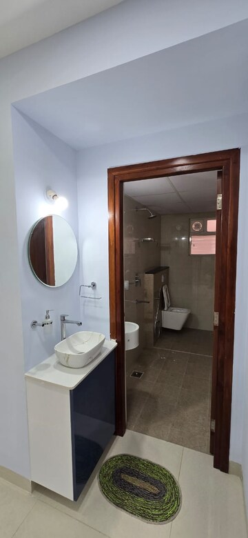 Bathroom in 3 BHK Builder Floor at Gachibowli – for Rent