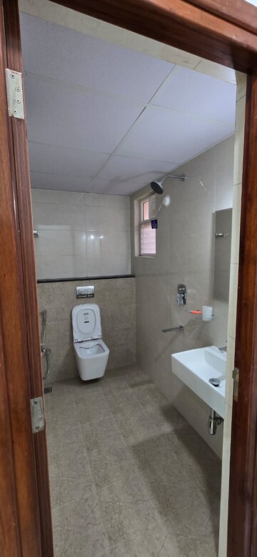 Bathroom in 3 BHK Builder Floor at Gachibowli – for Rent