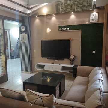 Living Room in 3 BHK Apartment at Aknova Scorf, Dehradun Cantt – for Rent