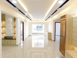 Living Room in 3 BHK Apartment at Hallmark Skyrena, Narsingi – for Rent