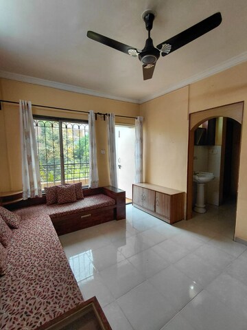 Living Room in 1 BHK Apartment at B. U. Bhandari  Planet Millenium, Pimple Saudagar – for Rent