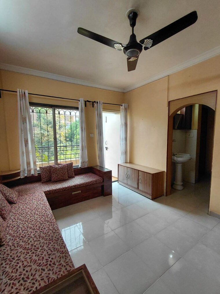 Living Room, b-u-bhandari-planet-millenium 1 Bedroom 610 Sq.Ft. Apartment In Pimple Saudagar Pune 9564819