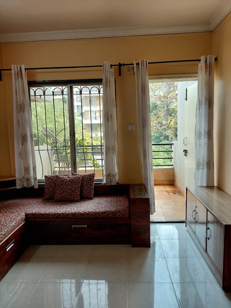 Living Room, b-u-bhandari-planet-millenium 1 Bedroom 610 Sq.Ft. Apartment In Pimple Saudagar Pune 9564819