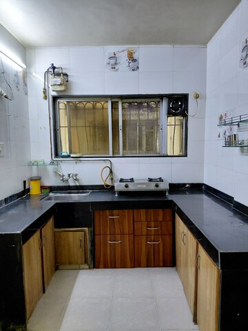 Kitchen in 1 BHK Apartment at B. U. Bhandari  Planet Millenium, Pimple Saudagar – for Rent