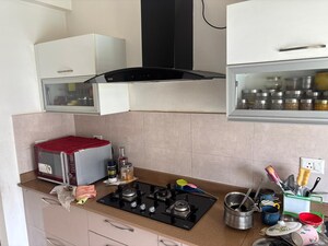 Kitchen in 3 BHK Apartment at Casagrand Lorenza, Kogilu – for Rent