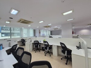 Team Area in  Office Space at Platinum Techno Park, Vashi Sector 30 – for Rent