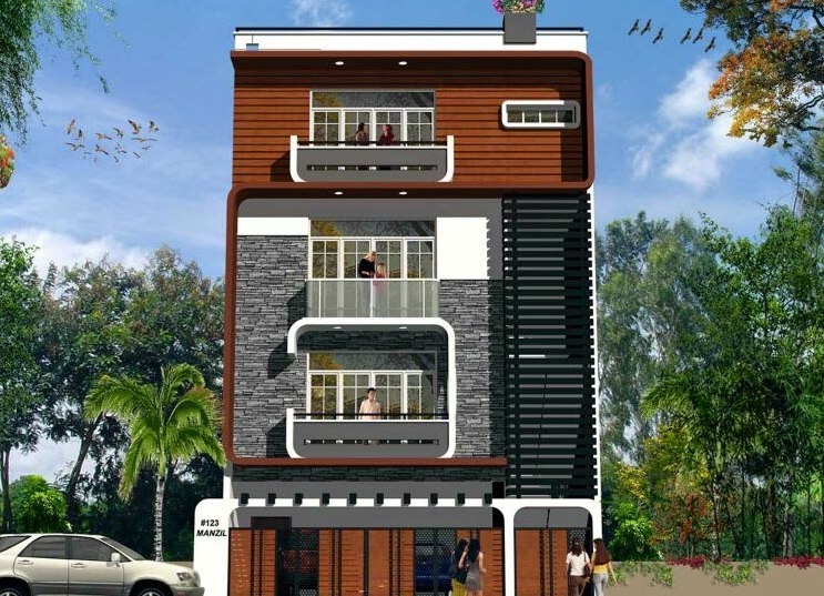 6+ BHK + Pooja Room Independent House For Sale in HBR Layout