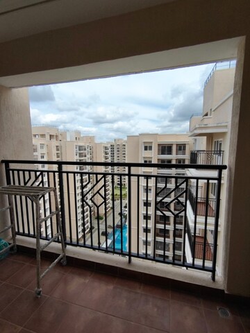 Balcony in 3 BHK Apartment at Prestige Primrose Hills, Banashankari 6th Stage – for Rent