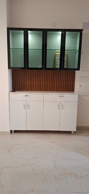 Kitchen in 3.5 BHK Builder Floor at Smart World Gems, Sector 89 – for Rent