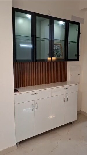 Kitchen in 3.5 BHK Builder Floor at Smart World Gems, Sector 89 – for Rent