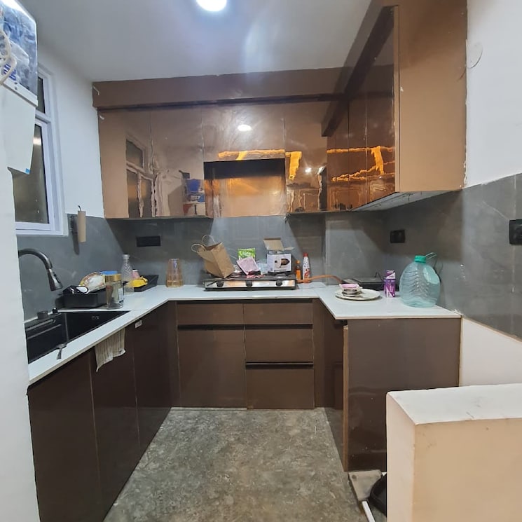 Kitchen, malviya nagar 3 Bedroom 1100 Sq.Ft. Builder Floor In Malviya Nagar Delhi 9564991