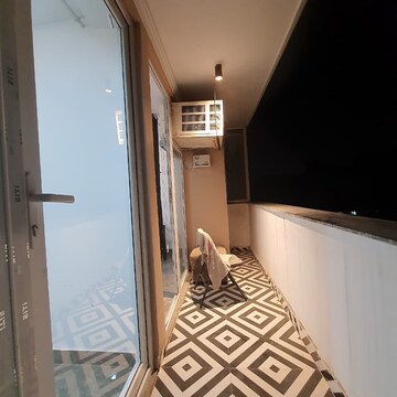 Balcony in 3 BHK Builder Floor at Malviya Nagar – for Rent