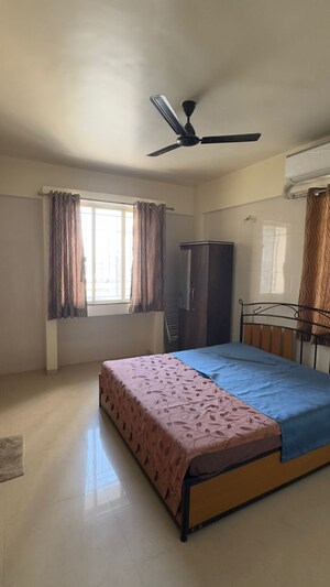 Master Bedroom in 3 BHK Apartment at Rachana Beverly Hills, Baner – for Rent