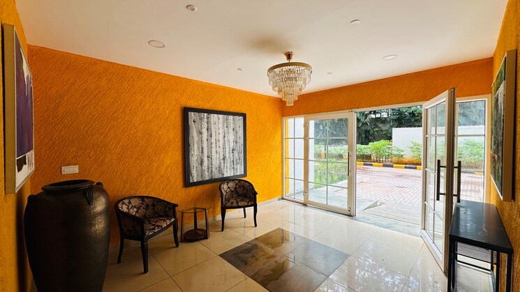 Living Room, nitesh-columbus-square 3 Bedroom 1970 Sq.Ft. Apartment In Bellary Road Bangalore 9564998