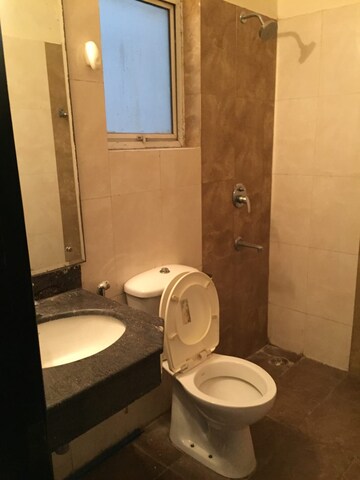 Attached Bathroom in 3.5 BHK Builder Floor at Ansal API Esencia, Sector 67 – for Rent