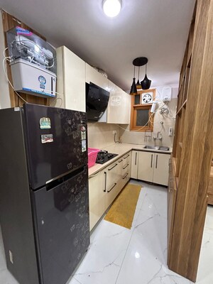 Kitchen in 2 BHK Independent House at Freedom Fighters Enclave – for Rent