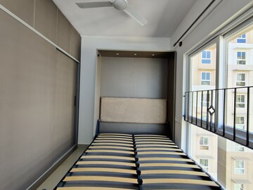 Building Lobby in 2 BHK Apartment at Brigade El Dorado, Bagaluru – for Rent