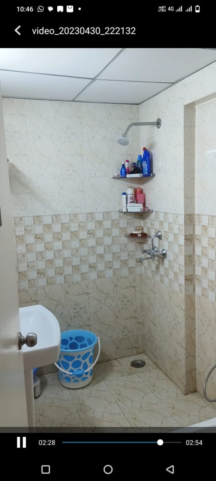 Bathroom, gaur-atulyam 2 Bedroom 613 Sq.Ft. Apartment In Omicron I Greater Noida Greater Noida 9565180