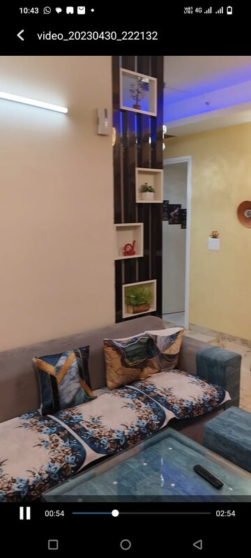 Living Room in 2 BHK Apartment at Gaur Atulyam, Omicron I Greater Noida – for Sale