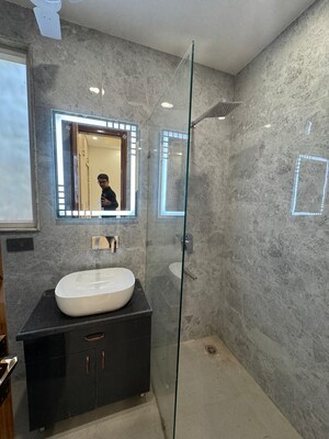 Bathroom in 2 BHK Builder Floor at Malviya Nagar – for Sale