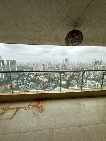 Balcony in 4 BHK Apartment at DB Woods, Goregaon East – for Rent
