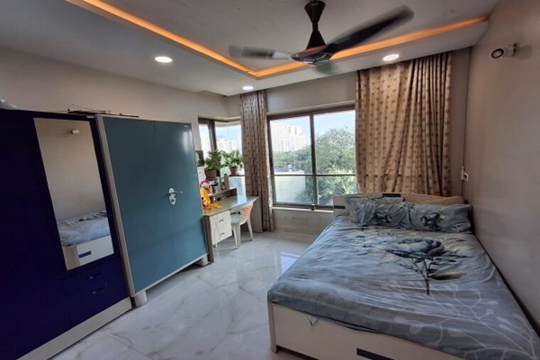 Bedroom, kalpataru-aura 2.5 Bedroom 771 Sq.Ft. Apartment In Ghatkopar West Mumbai 9565345