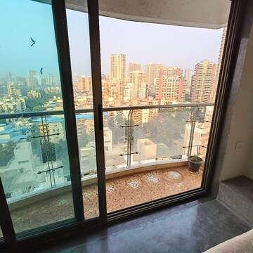 Balcony in 2 BHK Apartment at Cosmopolis Tower, Andheri West – for Rent