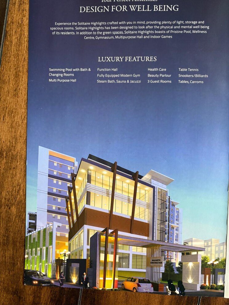 Exterior View, vasavis-solitaire-heights 3 Bedroom 1760 Sq.Ft. Builder Floor In Ameerpet Hyderabad 9565403