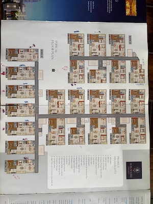 Master Plan in 3 BHK Builder Floor at Vasavis Solitaire Heights, Ameerpet – for Sale