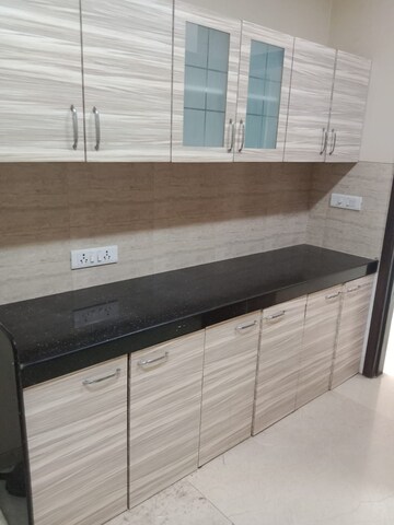 Kitchen in 3 BHK Apartment at Oberoi Realty Exquisite, Goregaon East – for Rent