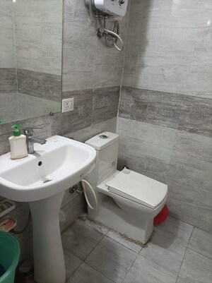 Bathroom in 2 BHK Apartment at Gaurs Siddhartham, Siddharth Vihar – for Rent